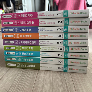 간호사 국가고시 개념서 및 문제집