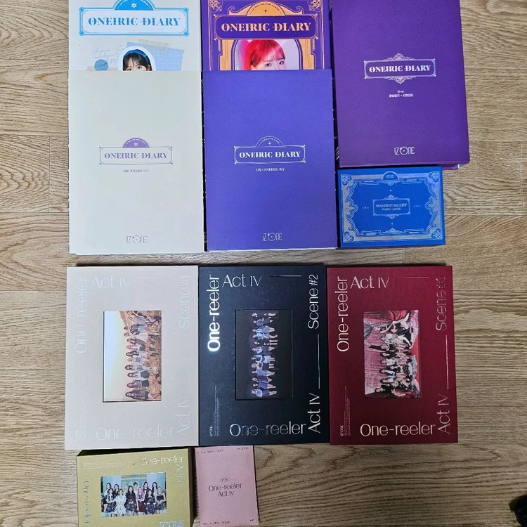 아이즈원 앨범 화보집 굿즈 일괄 이미지