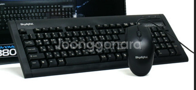 새상품 ) 스카이디지탈 T380 키보드 + 마우스--1