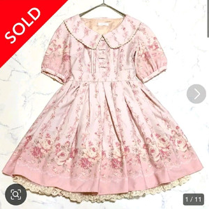 리즈리사 마이멜로디 콜라보 원피스