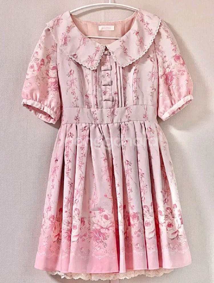 리즈리사 마이멜로디 콜라보 원피스--1