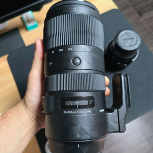 시그마 70-200 스포츠 캐논 시그마독 포함 팝니다.