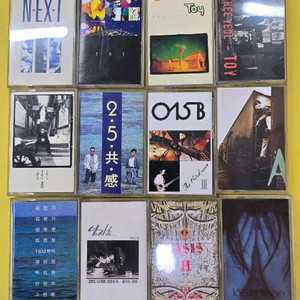 김광석 이문세 등 카세트테이프