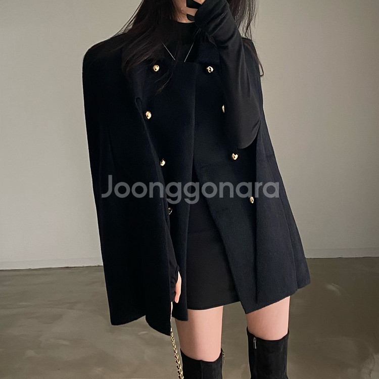 케이프자켓 코트--0