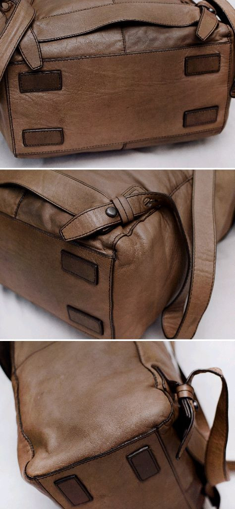 휴고 보스 풀그레인 베지터블 레더 클래식 가죽 백팩--6