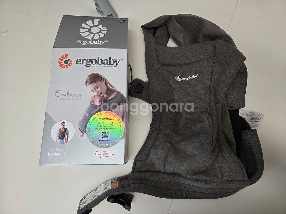 신생아아기띠 에르고 엠브레이스--0