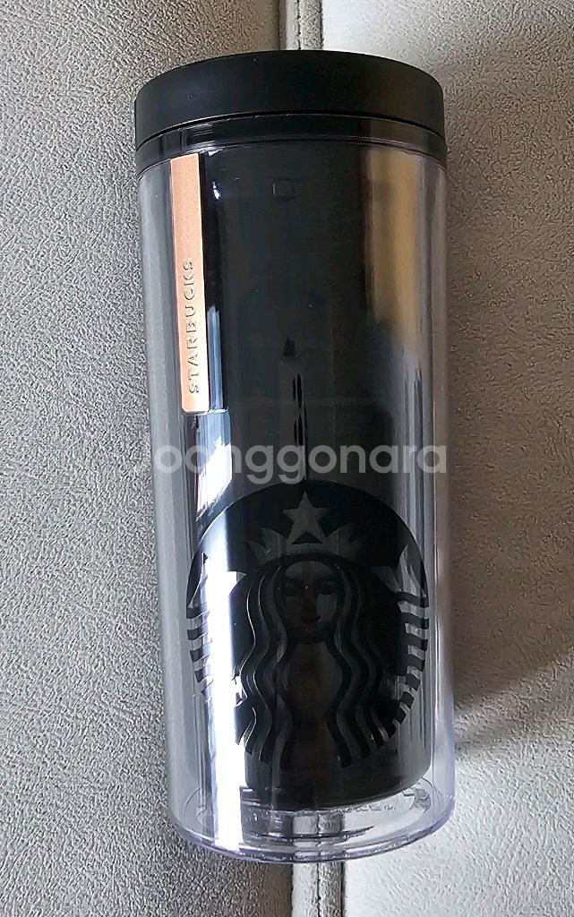 스타벅스 크로스비 블랙월 텀블러 355ml 새상품--0