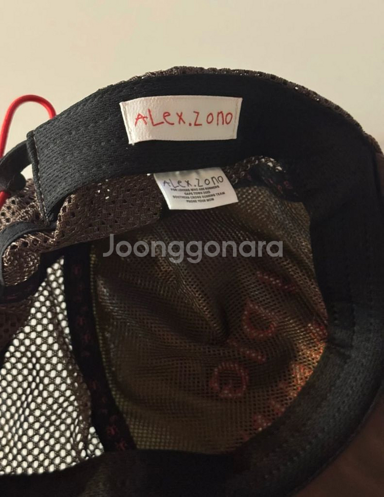 알렉스조노 I dig running 러닝캡--2