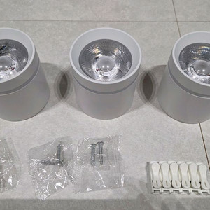 LED 3인치 원형 COB 직부등 5W 화이트 전구색