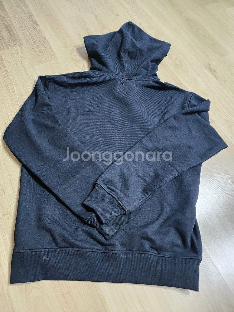 아미 하트 로고 블랙 후드티 L--1
