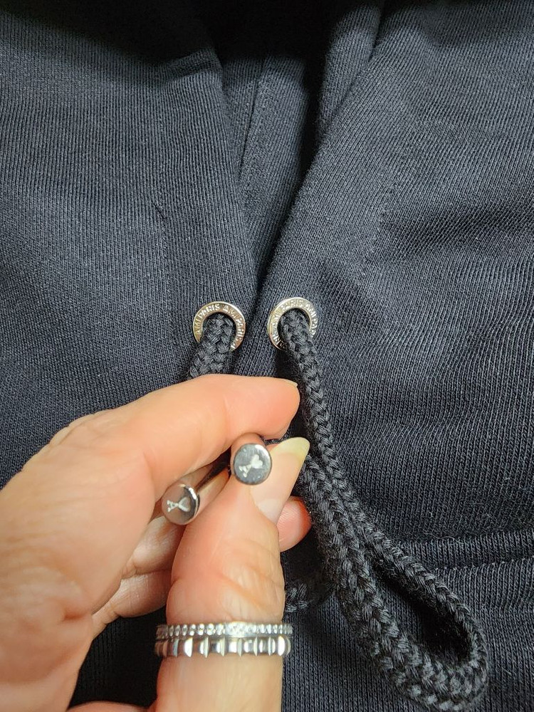 아미 하트 로고 블랙 후드티 L 이미지