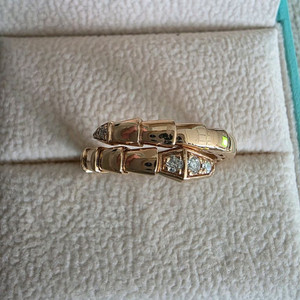 불가리 세르펜티 링 반지 데미파베