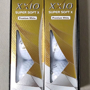 젝시오 슈퍼소프트 X 프리미엄화이트 골프공 새상품