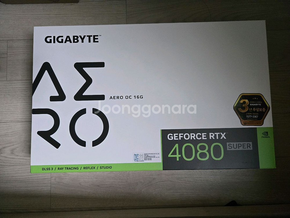 RTX 4080 super AERO 그래픽카드--0