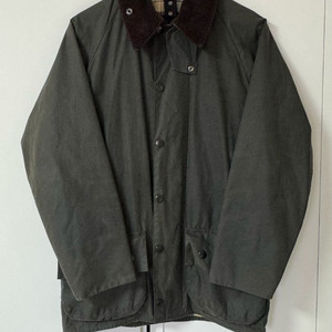 바버 뷰포트 자켓 C34 왁스 코튼