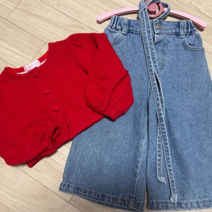 아이니니 가디건+청바지