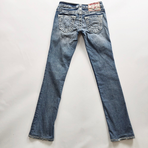 트루릴리전 청바지 약스판 데님 사이즈24 R2555