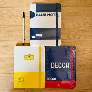 DG,데카,블루노트 레이블 노트 3권 세트 / 미개봉