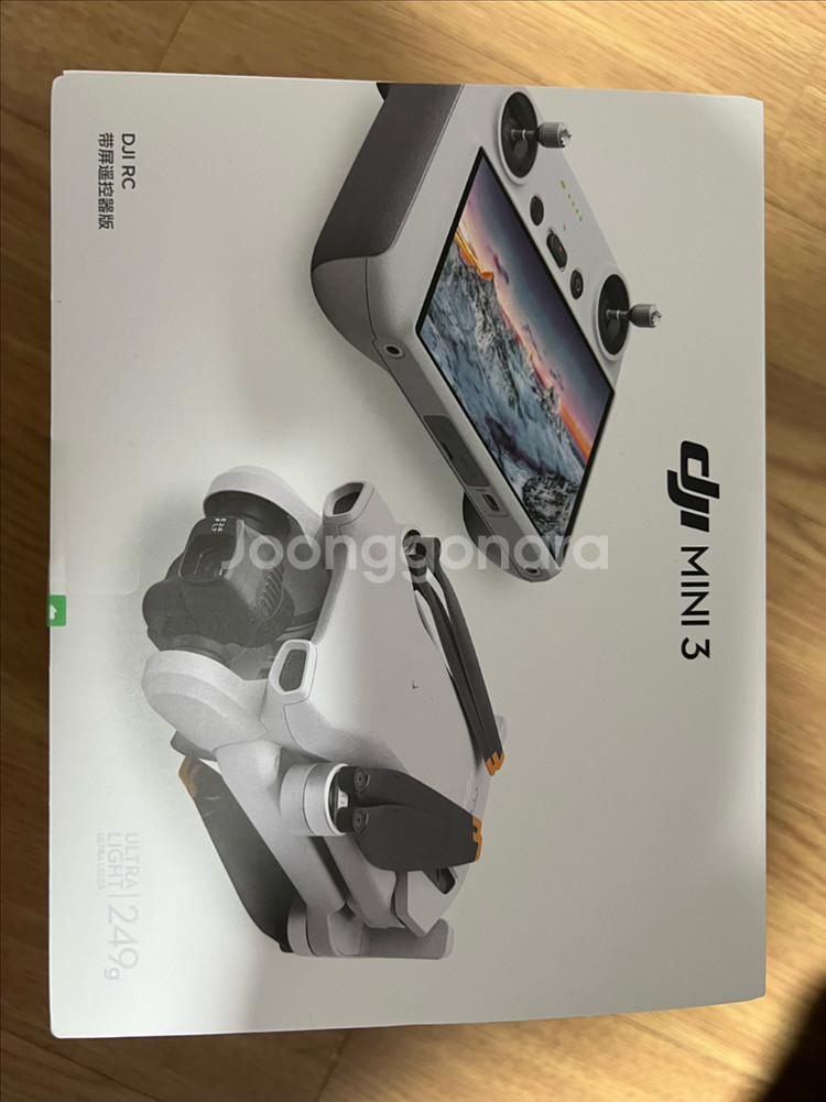 미니3 드론 DJI RC 조종기 포함된 새상품입니다.--0