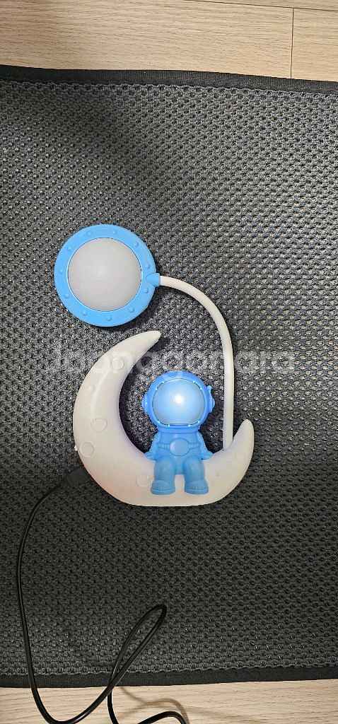 우주인 무드등 2구 LED 조명 새상품--2