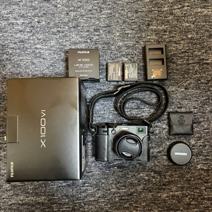 x100vi 블랙 판매합니다. 렌즈메이트 업지그립 등
