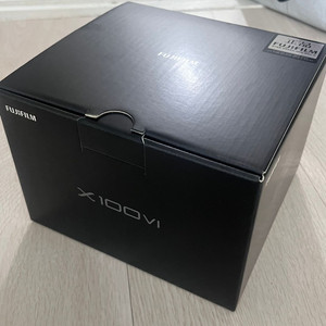 후지필름 X100VI 실버 새상품
