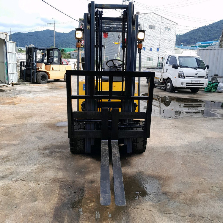 전동지게차 2.5톤 2단3미터 양개식자동발--3