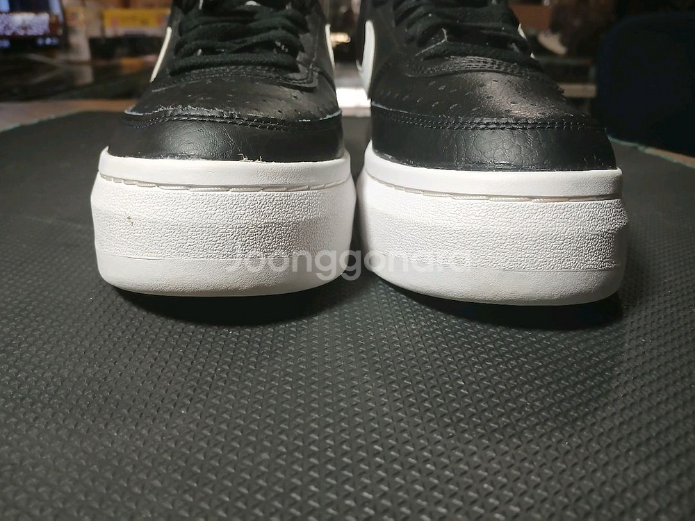 나이키 코트 비전 로우 블랙 화이트 플랫폼 265~27--4