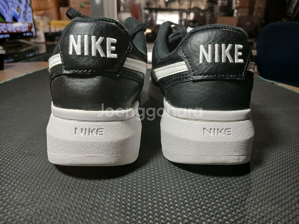 나이키 코트 비전 로우 블랙 화이트 플랫폼 265~27--5