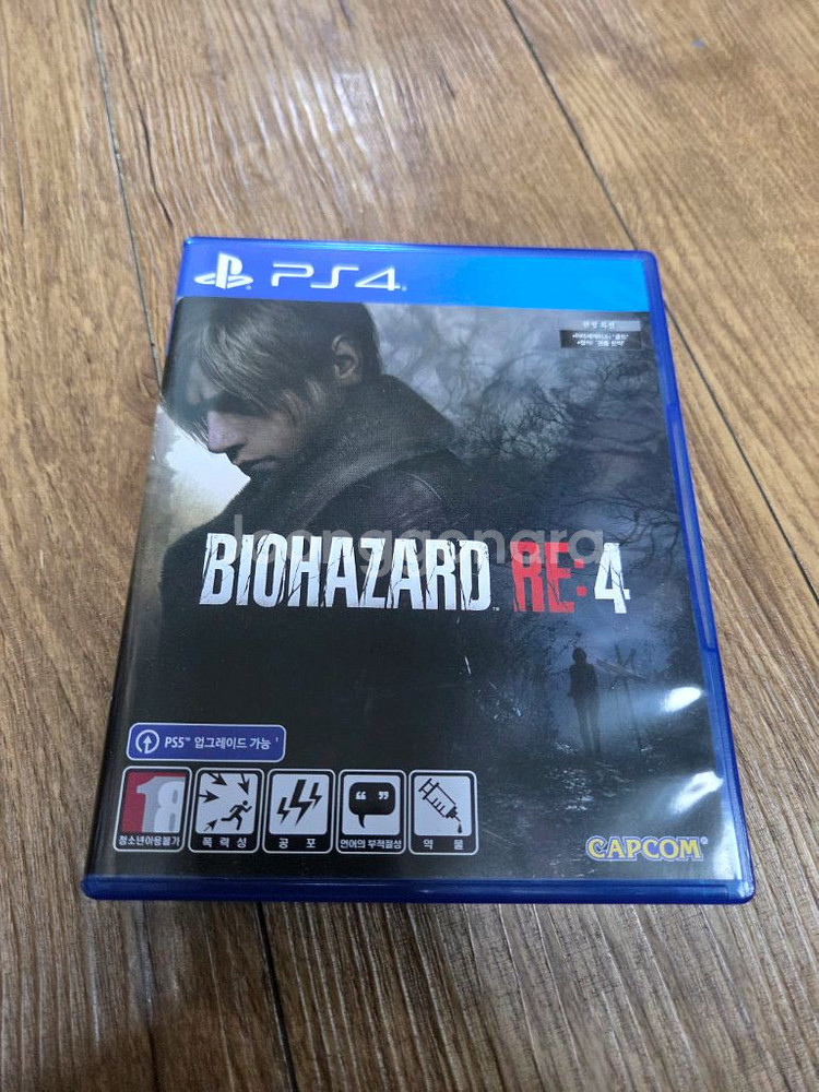 PS4 플레이스테이션4 바이오하자드re4 판매합니다--0