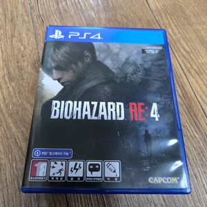PS4 플레이스테이션4 바이오하자드re4 판매합니다