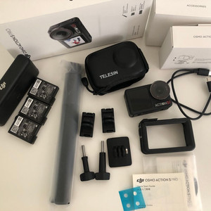DJI 오즈모 액션5프로 어드벤처 콤보(케어 포함)