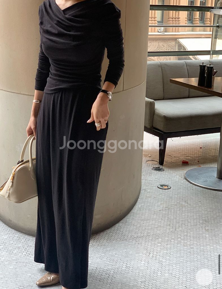 어라운드율 마레 랩스커트 S 미착용상품--3