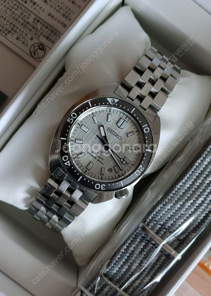 SEIKO - SPB333J1 한정판 슬림터틀--1