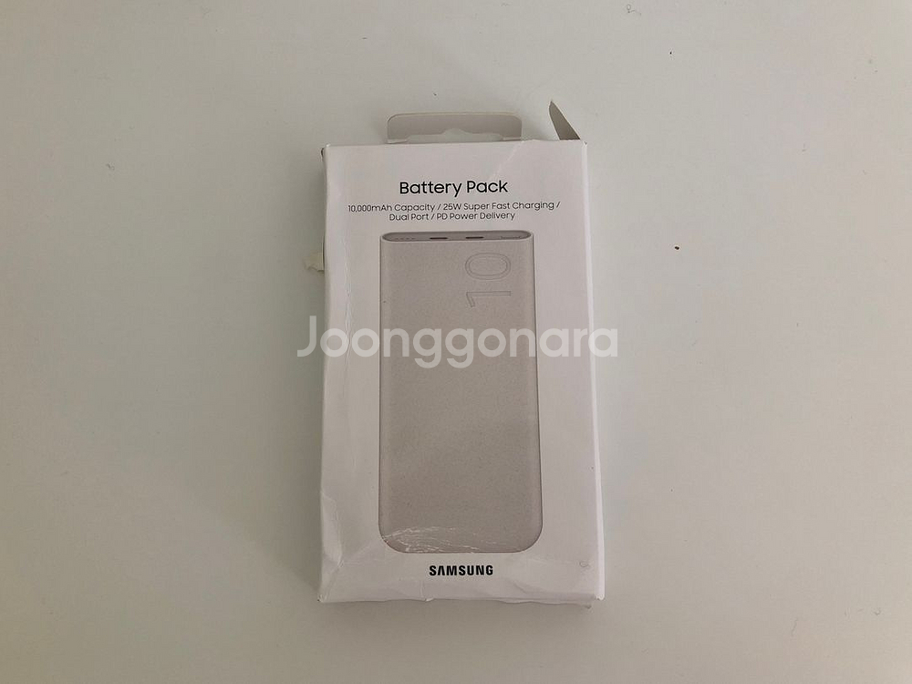 삼성 보조배터리 10000 mah 개봉 미사용 새제품--0