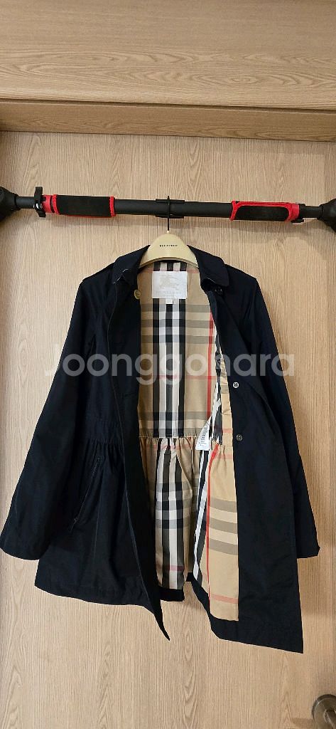 버버리칠드런 트렌치 12Y 152cm--3