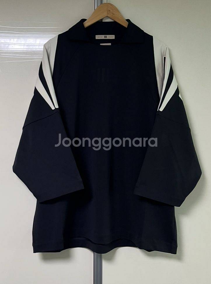 아디다스 X 피어오브갓 골리 저지 블랙US M--5