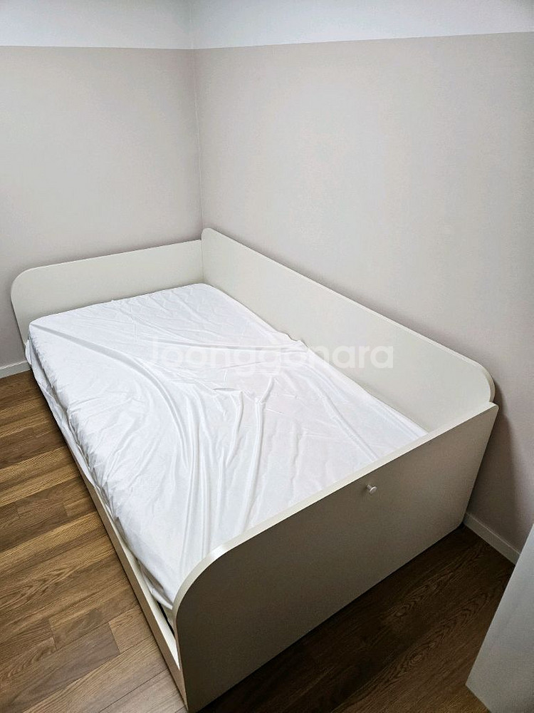 한샘 데이베드 SS+안전가드+한샘매트리스--2