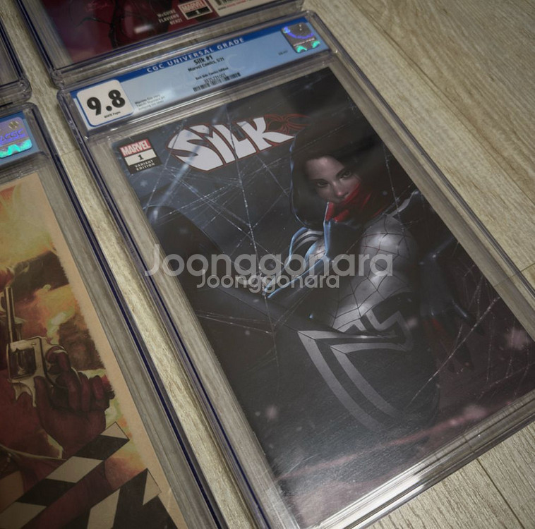 스파이더맨 베놈 / 카니지 / 실크 / 메리제인 CGC--3