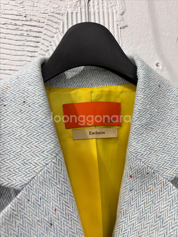 (10/19 sale) 에밀 헤링본 카라 자켓--1