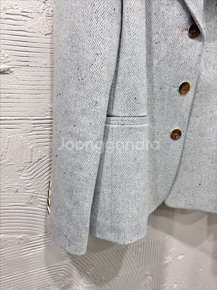 (10/19 sale) 에밀 헤링본 카라 자켓--2