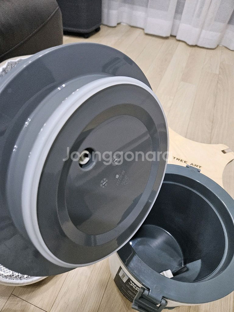 스탠리 워터저그 3.8L 흰색 +커버 +받침대 입니다--2