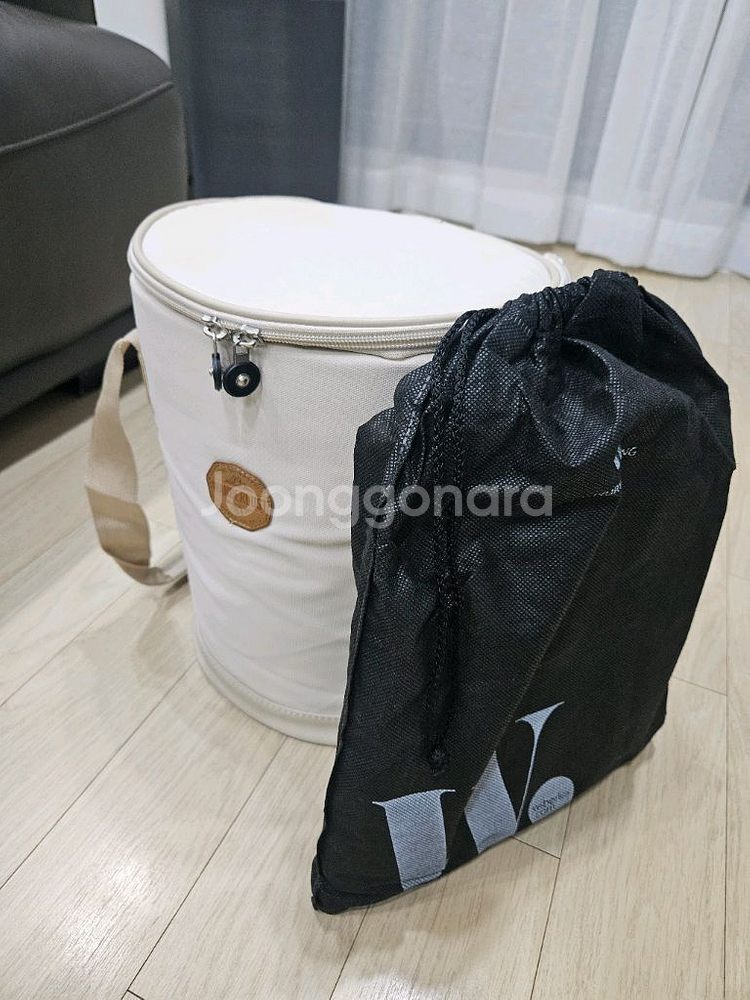 스탠리 워터저그 3.8L 흰색 +커버 +받침대 입니다--7