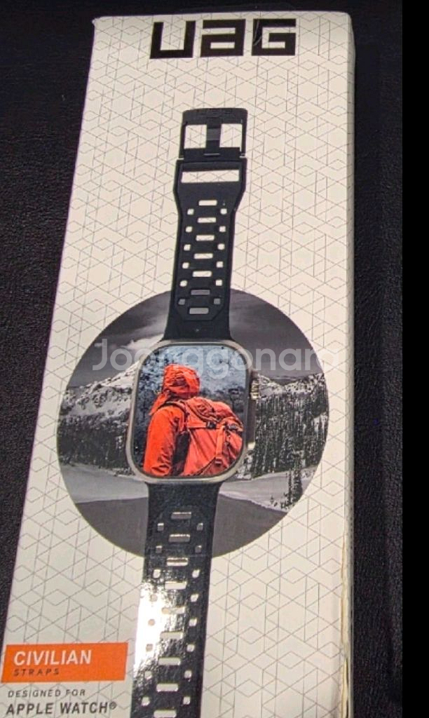 애플워치10 내추럴 티타늄 46mm셀룰러+스트랩3종--7