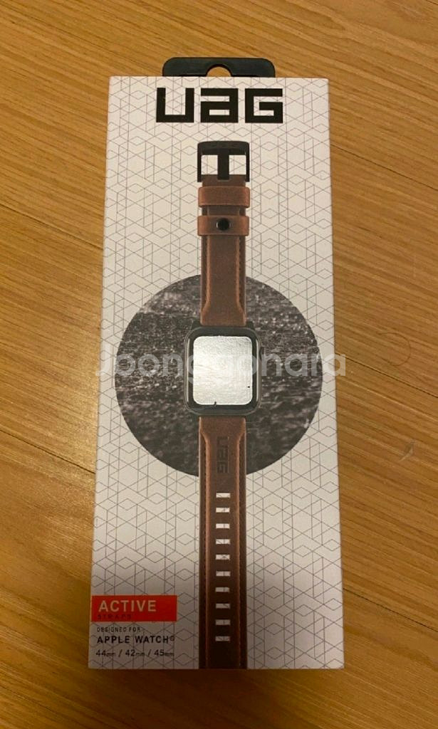 애플워치10 내추럴 티타늄 46mm셀룰러+스트랩3종--8