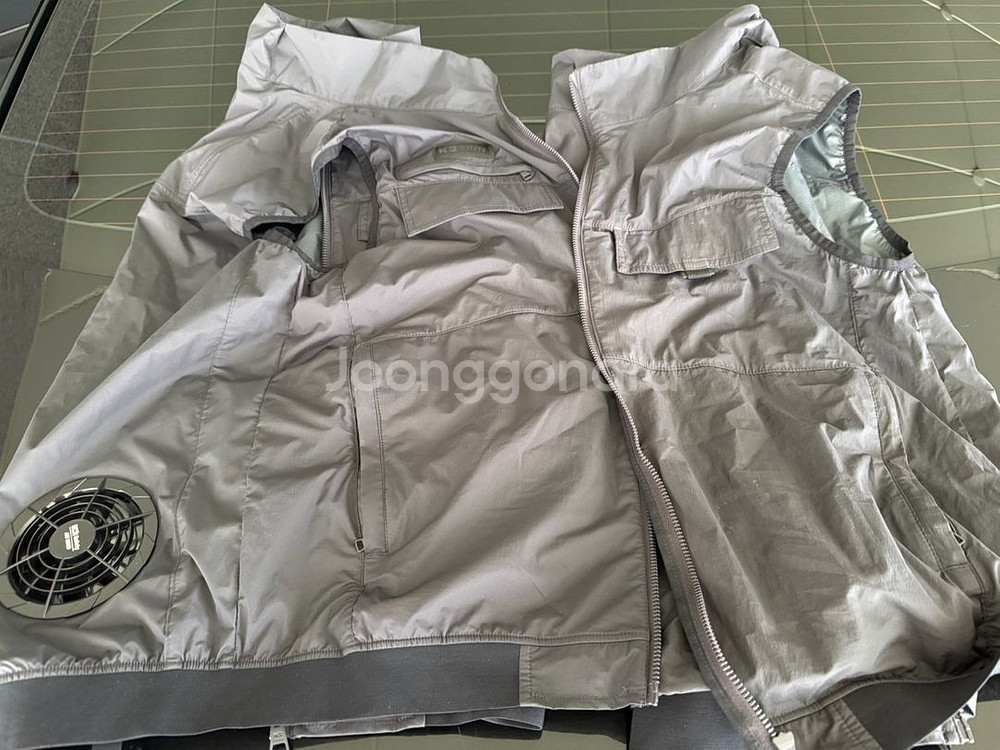 k2 선풍기쪼끼2개싸게팜 새거하나랑 하나는 몇번사용 흑--0