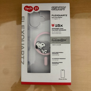 아이폰16플러스 미개봉 애플정품 테크21 스누피핑크