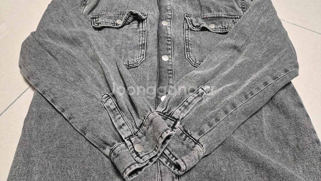 자라키즈 청자켓, 자라 청 후드 자켓--5