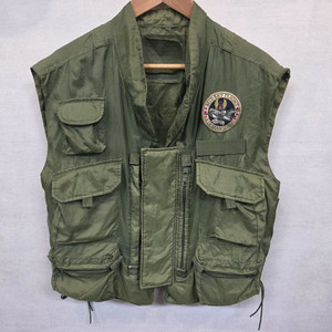 밀리터리 에어포스 공군 멀티포켓 나일론 조끼 xl