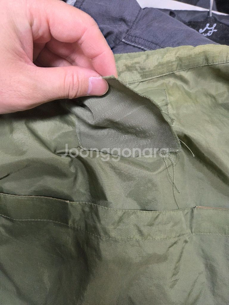 밀리터리 에어포스 공군 멀티포켓 나일론 조끼 xl--5